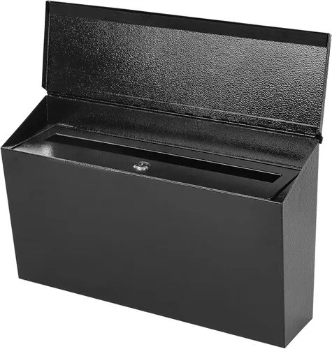 Miniatura 10 de KYODOLED Buzón de pared para casa, buzón de correo de gran capacidad, buzón de metal galvanizado a prueba de óxido, buzones para exteriores, 15.7 x