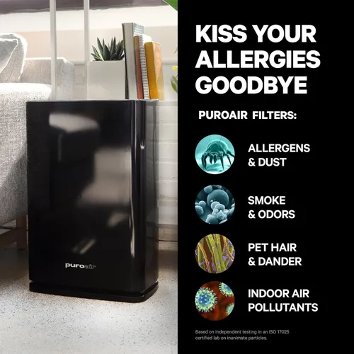Miniatura 5 de PuroAir 400 Filtro de Reemplazo - Filtros HEPA hasta 99.9% de Humo, Polen, Polvo y Contaminantes Domésticos Comunes - Filtro de Aire HEPA