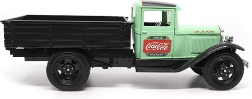 Miniatura 8 de Motor city classics Coca-Cola Diecast coleccionable Ford Modelo AA 1931 (versión verde) escala 1:24 424024 con licencia