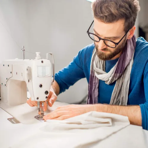 Miniatura 7 de 15 piezas para máquina de coser, doble aguja, doble estiramiento, 2 piezas, prensatelas de 9 ranuras para accesorios de máquina de coser doméstica