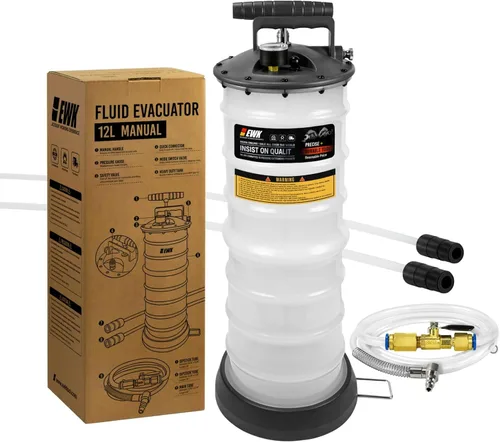 Miniatura 10 de EWK Extractor de Aceite Manual de 8L de Alta Capacidad, Bomba de Cambio de Aceite, Extractor de Líquidos con Tanque Reforzado, Bomba de Cambio