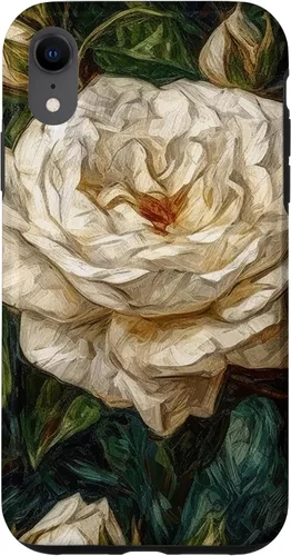 Miniatura 23 de Funda para iPhone 13 Van Gogh Art White Flower White Roses