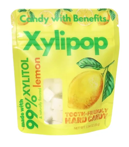 Miniatura 9 de Xylipop Grape - Caramelo de xilitol amigable con los dientes, fabricado con 3 ingredientes orgánicos, sin azúcar y vegano, tratamiento seguro