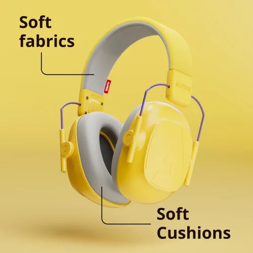 Miniatura 5 de Alpine Muffy Kids - Protección auditiva - Certificado CE y ANSI - Ajustable para edades de 3 a 16 años - Auriculares con cancelación de ruido