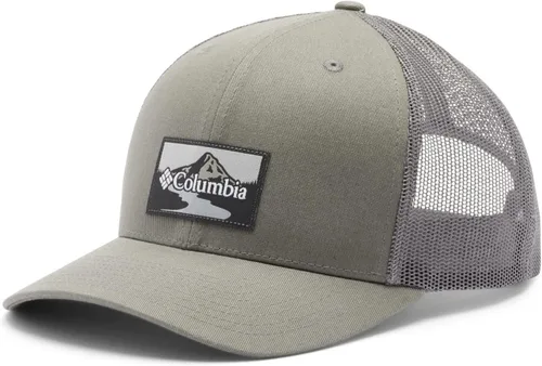 Miniatura 613 de Columbia - Gorra de malla con bandera con árboles unisex para adultos, corona alta