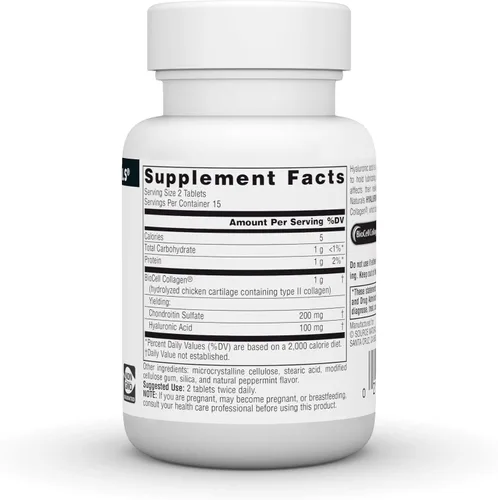 Miniatura 2 de Source Naturals Ácido hialurónico, 50 mg, 30 tabletas