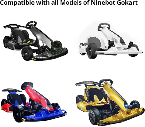 Miniatura 5 de Pedal de seguridad para Segway Ninebot GoKart Pro 2 y kit 2, accesorios de repuesto de bisel de acero inoxidable
