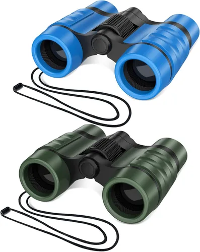 Miniatura 8 de ESSENSON Prismáticos para niños, juguetes de regalo para niños de 3 a 12 años, telescopio al aire libre para deportes y juegos al aire libre