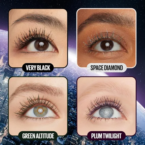 Miniatura 5 de Máscara de pestañas Maybelline Lash Sensational Sky High lavable, voluminizadora, alargadora, definidora, rizador, multiplicadora, fórmula de Azul