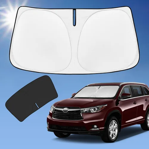 Miniatura 222 de para Dodge RAM 1500 2019-2024 2025 2026 Parasol Parasol para Parabrisas Cubierta - 4 Capas Parasol para Ventana Delantera para RAM1500 2Puertas