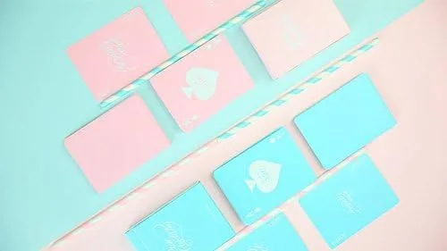 Miniatura 3 de Juego de cartas cardistry pura (Azul) Juego de cartas diseño de encargo Collectable