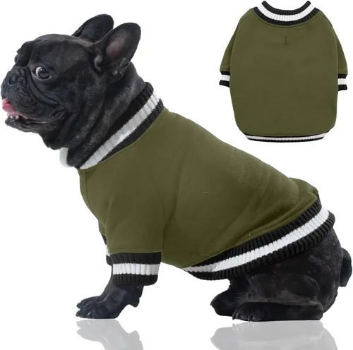 Miniatura 7 de FUAMEY Sudadera con capucha para perro - Suéter de forro polar para mascotas cálido de invierno, suave, lindo suéter azul para perrito, niño o niña