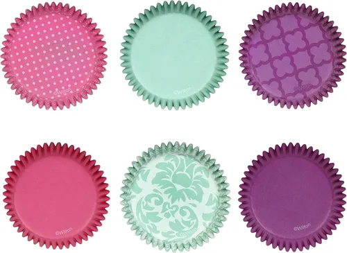 Miniatura 3 de Wilton Cupcake Liner - Tazas para hornear estándar, 150 unidades, multicolor - Patrones