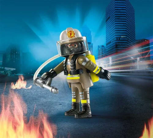 Miniatura 2 de PLAYMOBIL Conjunto de construcción de bomberos