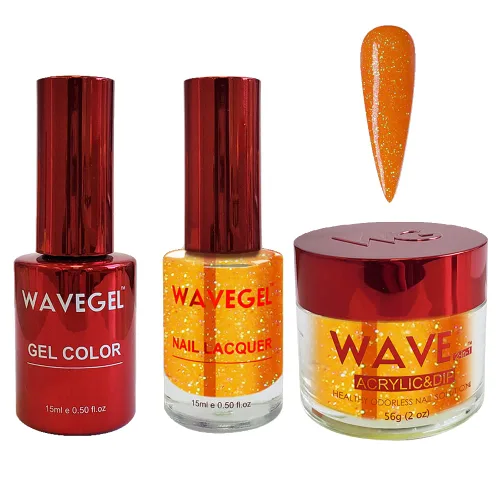 Miniatura 67 de WAVEGEL - Juego de gel de remojo, laca de uñas y polvo acrílico y polvo de inmersión a juego - Colección Queen - #015 Noble Men