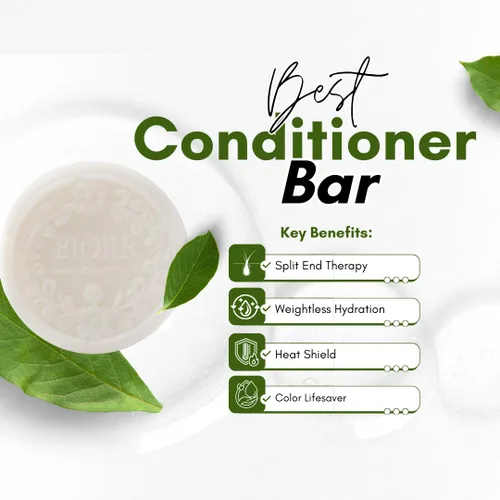 Miniatura 3 de BIORR Set de champú y acondicionador de agua de arroz, dúo nutritivo y reparador, fortalecedor e hidratante, vegano, sin plástico y pH equilibrado