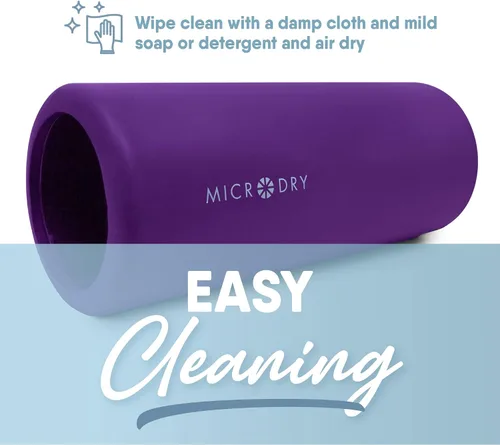 Miniatura 6 de MICRODRY Rodillo trasero de espuma de lujo para alivio muscular, rodillo para yoga, estiramiento, masaje firme de tejido profundo y liberación