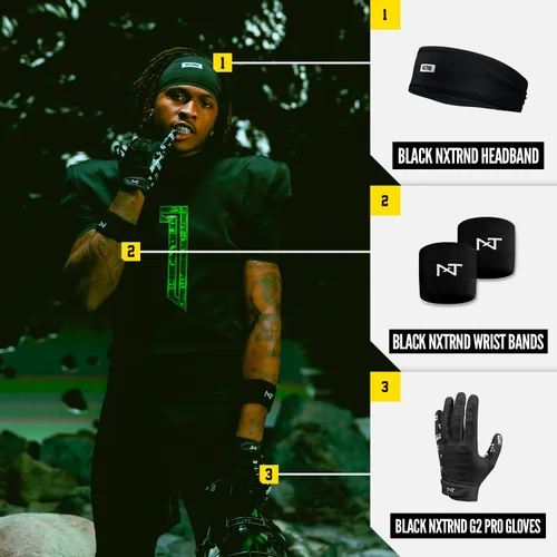 Miniatura 5 de Nxtrnd G2 Pro Football Gloves, Men's Ultra Sticky Elite Receiver Gloves