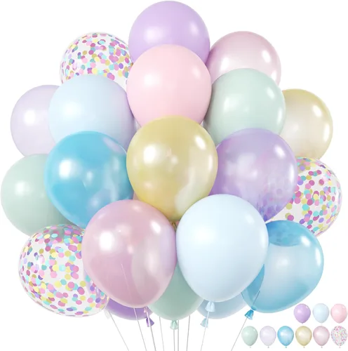 Miniatura 18 de Globos de Año Nuevo dorados, juego de decoraciones de Feliz Año Nuevo 2026, 50 globos de aluminio para fiesta de víspera de 12 pulgadas