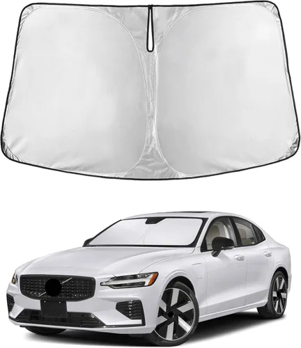 Miniatura 158 de Econour Parasol para parabrisas compatible con Honda Civic 2016-2021, protector de parasol plegable para ventana, bloquea los rayos UV y mantiene tu