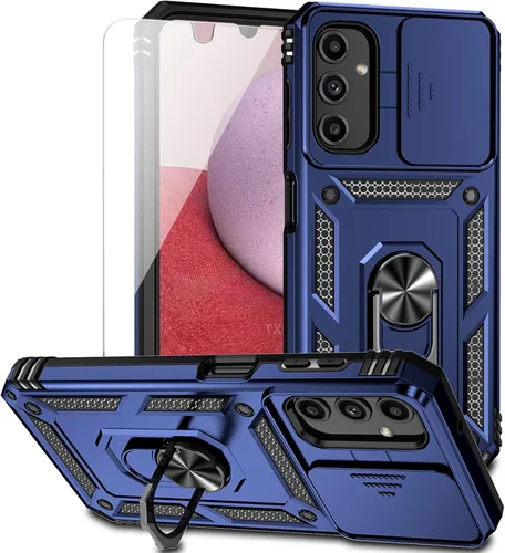 Miniatura 11 de Funda para Samsung Galaxy A14 5G con cubierta deslizante para cámara y protector de pantalla HD [grado militar de 16 pies probada en caídas] Soporte