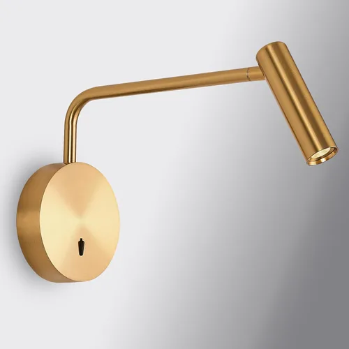 Miniatura 12 de ZEROUNO Lámpara Montada en Pared, Aplique de Pared LED Cableado con Interruptor de Encendido/Apagado Moderno de 3000K con Brazo Oscilante