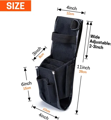 Miniatura 3 de Bolsa para cinturón de cuña de tala, ajustable para varios cinturones, bolsa de cuña de tala de árboles para cortar árboles