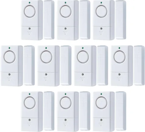 Miniatura 8 de Sensor de alarma de puerta, alarma para puertas al abrir, alarma de puerta de ventana de 120 DB, alarmas de puerta para seguridad de los niños