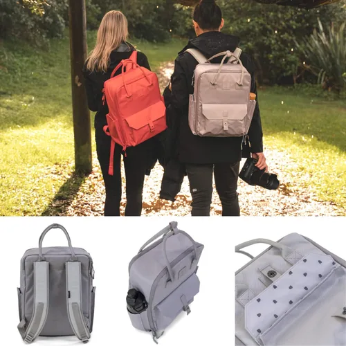 Miniatura 6 de LANGLY Mochila para cámara Sierra: una mochila fotográfica moderna y fácil de viajar, compatible con portátiles de 18 pulgadas y con todo