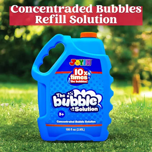 Miniatura 2 de JOYIN Solución concentrada de burbujas de 100 onzas (hasta 8 galones) para fiestas grandes en celebraciones de verano, recuerdo de fiesta, juguete