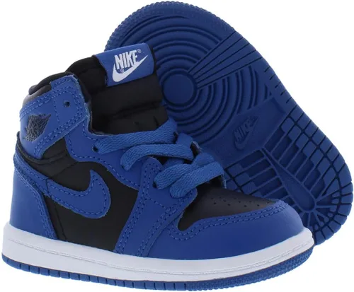 Miniatura 4 de Jordan Baby Boy 1 Retro High OG (bebébebé) azul marino oscuronegroblanco 5 niño pequeño M