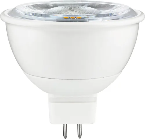 Sunlite MR16/LED/7W/12V/FL40/D/E/50K LED 7W (equivalente a 50W) 12V MR16 Mini reflector de cuarzo IP20 foco, regulable 40° 5000K luz súper blanca,