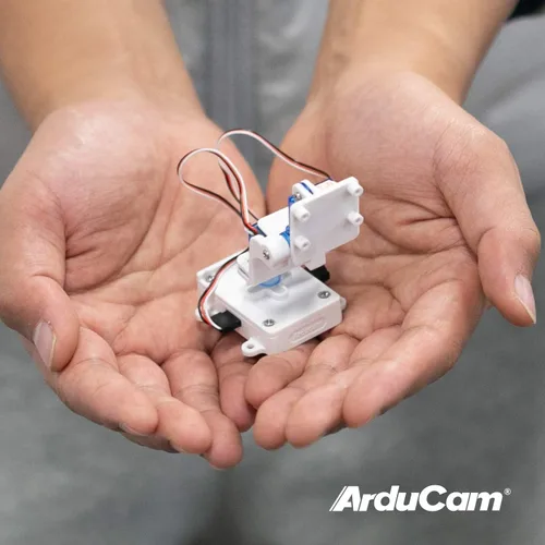 Miniatura 7 de Arducam Plataforma de inclinación panorámica de cámara mejorada compatible con módulo de cámara Raspberry Pi 3/V1/V2, tablero Nvidia Jetson