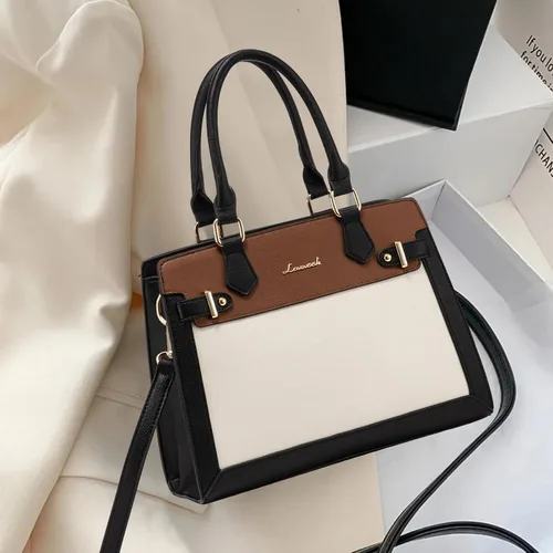 Miniatura 3 de LOVEVOOK Monederos y bolsos para mujer, bolso de hombro, bolso negro y asa superior de piel sintética para damas