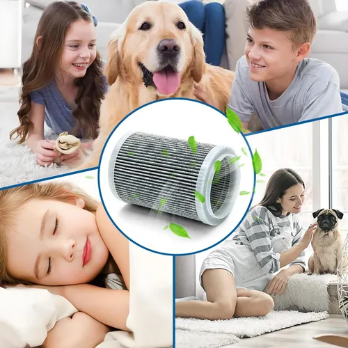Miniatura 7 de Filtro de repuesto HEPA para purificador de aire compatible con filtro ZHIBO-C30 para filtros purificadores de aire ANB-VIHOSE-41021 (paquete de 2)