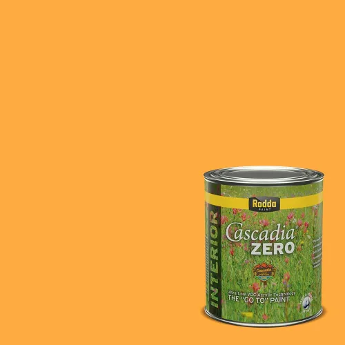Miniatura 215 de Rodda Paint CASCADIA ZERO - Pintura plana e imprimación para interiores en uno, cuarto de galón, crema de ballet