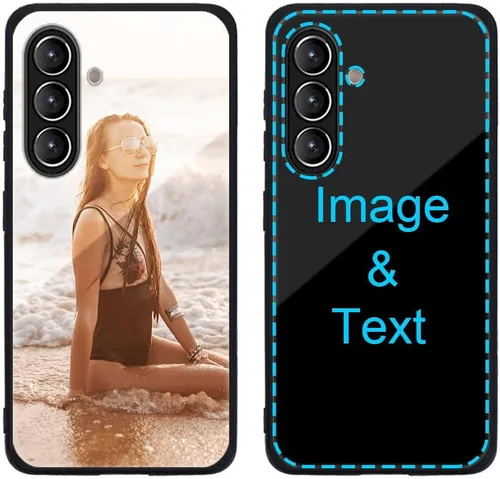 Miniatura 181 de Funda de teléfono personalizada para Samsung Galaxy S22+ / S22 Plus 5G, funda de TPU suave de vidrio templado antiarañazos personalizada con foto