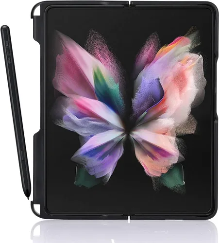 Miniatura 6 de Cavor Funda diseñada para Samsung Galaxy Z Fold 3 con soporte para bolígrafo S, protección de cuerpo completo, antiarañazos, anticaídas, resistente