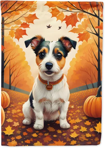 Miniatura 63 de Caroline's Treasures DAC1001GF Affenpinscher - Bandera decorativa para jardín de otoño, decoración para patio exterior, patio, parterres