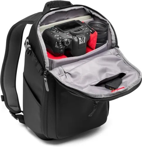 Miniatura 9 de Manfrotto Advanced Compact III Mochila para cámara y portátil, mochila para cámara sin espejo con lentes, con divisores acolchados intercambiables