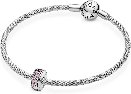 Miniatura 5 de Pandora Shining Elegance Rosa Clip 791817pcz