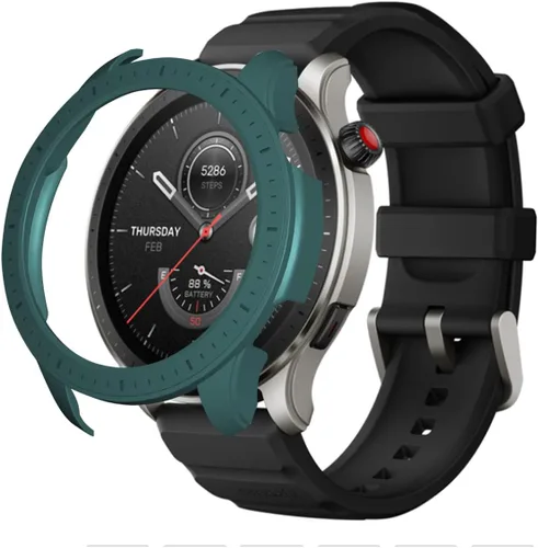 Miniatura 14 de Funda protectora para Amazfit GTR 4, a prueba de golpes, duradera, de policarbonato duro, accesorios para Amazfit GTR 4 Smartwatch (transparente)