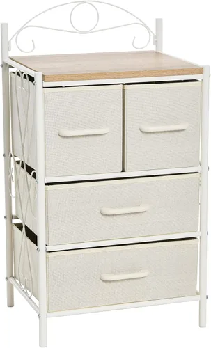 Miniatura 10 de Household Essentials - Cómoda de 8 cajones y mesa de entrada, colección Victoria Fresno