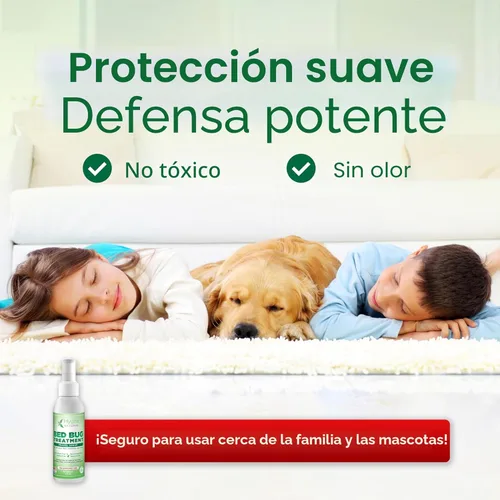 Miniatura 3 de Hygea Natural - Aerosol natural para piojos, ácaros y chinches para viajes - Tamaño aprobado por la TSA – Apto para niños y mascotas – Resultados