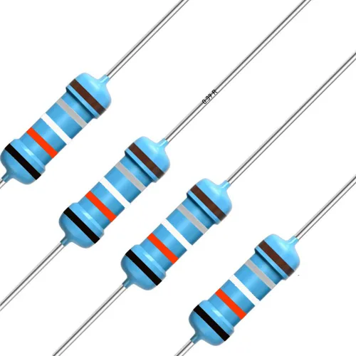 Miniatura 38 de California JOS 100 unidades de resistencia de 0.12 ohmios 1/4w (0.25 W) Resistencia fija de película metálica de tolerancia ±1%, más de 189 valores