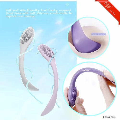 Miniatura 4 de Huare Technology - Aplicador de máscara facial de silicona, 3 unidades, pinceles para máscara facial para barro, arcilla, máscara mixta de carbón