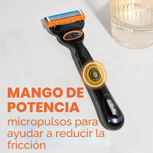 Miniatura 4 de Gillette Fusion5 Power Razor para hombres, 1 mango de maquinilla de afeitar Gillette Power + 1 repuesto de cuchilla