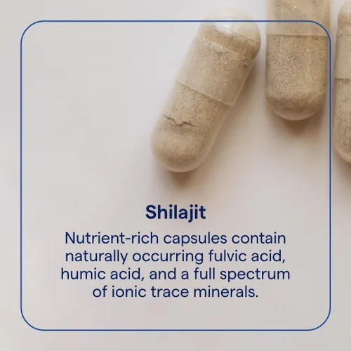 Miniatura 2 de Trace Minerals Shilajit Cápsulas - Suplemento Shilajit para el bienestar diario - Apoyo a la inmunidad - Energía, salud cerebral y apoyo a
