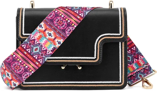 Miniatura 274 de ZOOEASS - Correa de repuesto para cartera, para colgar en el hombro o para cruzar, ancha y ajustable, de lona