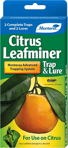 Monterey LG8920 - Trampa y señuelo para minador de hojas cítricas, paquete de 2, natural